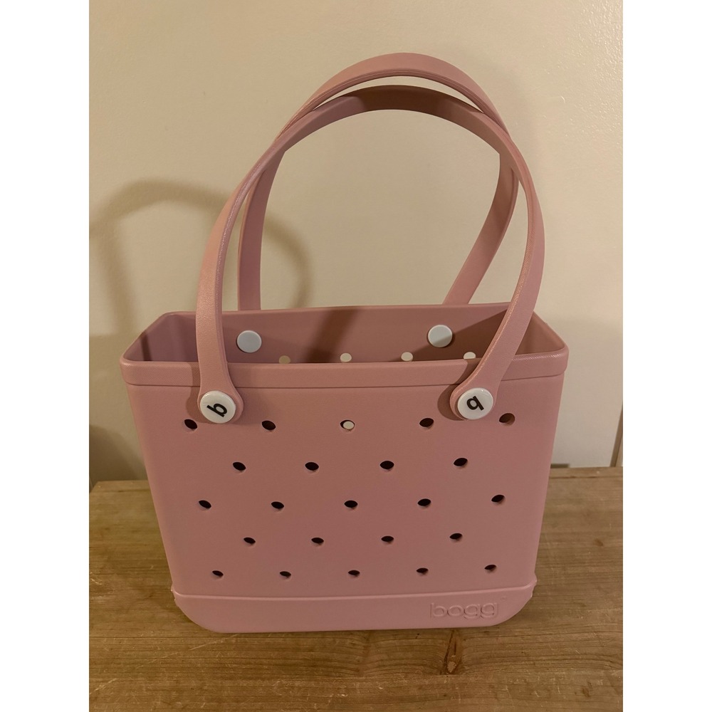 Bogg Bag Baby Bogg Tote Small Pink Waterproof Washable EVA Beach Bag
